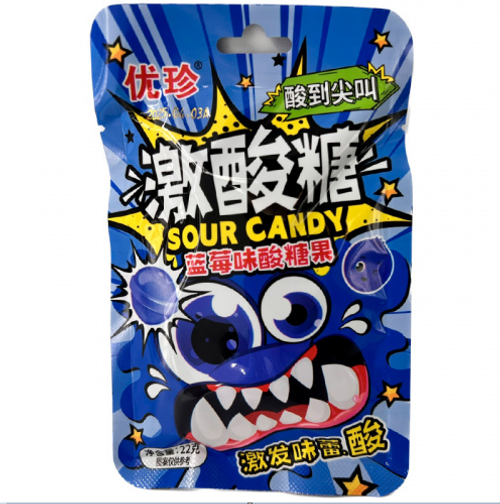 Конфеты Hong Tai Kee Foods кислые с шипучкой