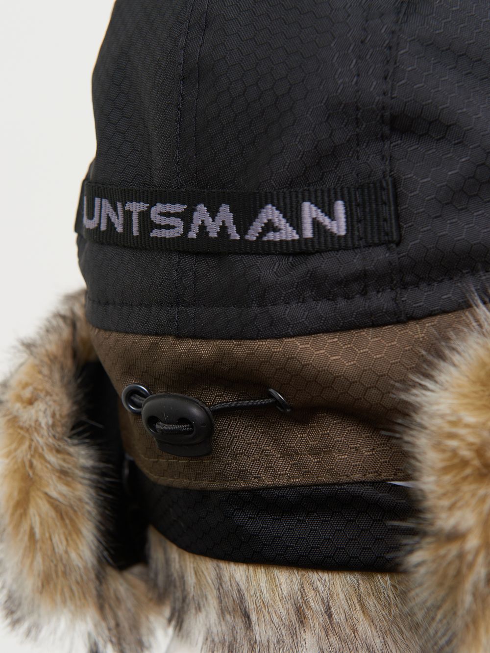 Шапка ушанка зимняя Полюс V-2 с маской ткань Cell цвет Хаки