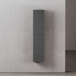 Шкаф-пенал Sancos Folk подвесной, Grey soft 350х350х1650 мм