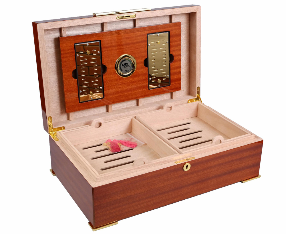 Хьюмидор Lubinski дерево Сапелли на 120 сигар, Q219