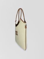 Сумка 333 текстильная открытая с застежкой на кнопку с косметичкой в комплекте