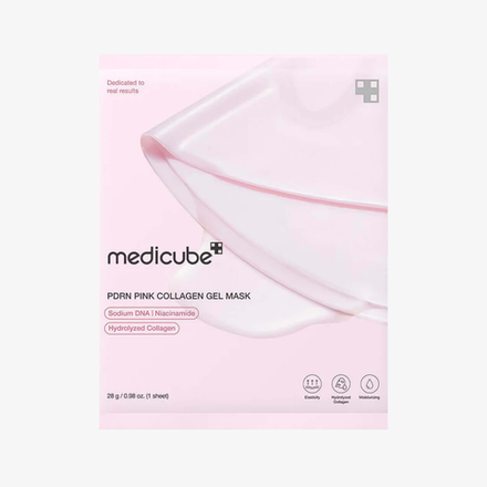 MEDICUBE Гидрогелевая маска с PDRN и коллагеном PDRN Pink Collagen Gel Mask (28 г)