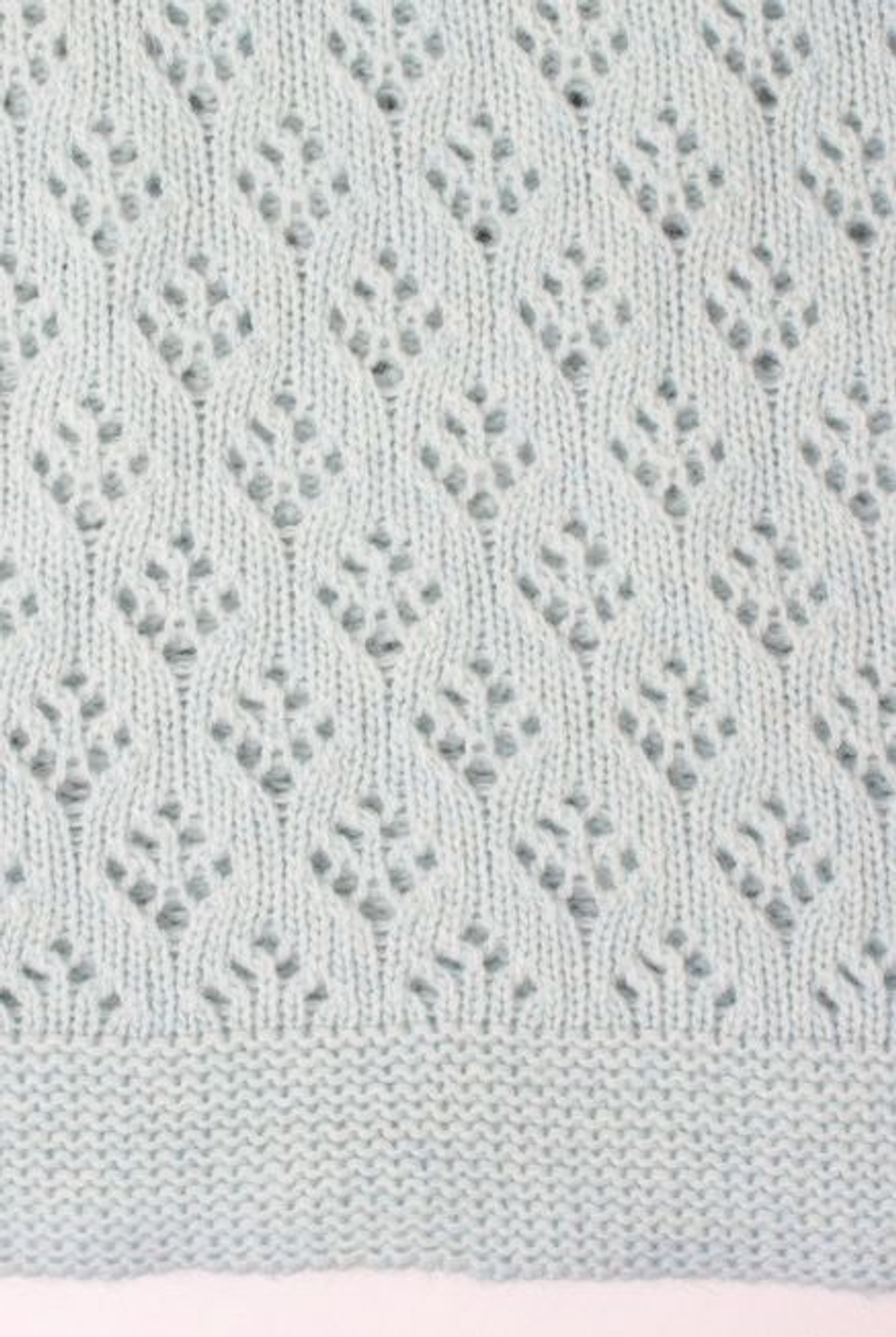 Элитный плед детский Imperio 81 голубой от Luxberry фрагмент