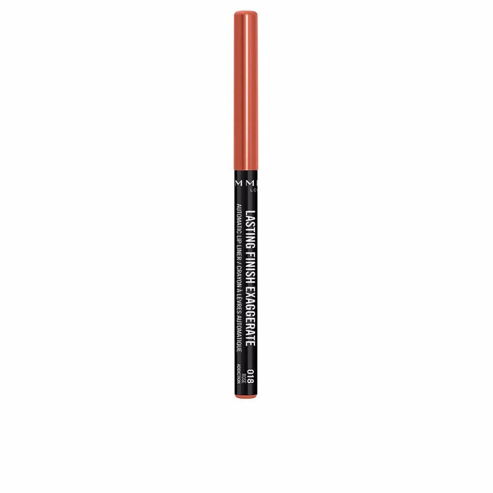 Контур для губ Rimmel  LASTING FINISH EXAGGERATE lip liner 018 Стойкий придающий объем губам карандаш для губ 0,25 g