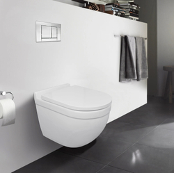 Унитаз подвесной Azario Fora 520х360х410 безободковый с быстросъемным сиденьем микролифт (AZ-0017 E-R)