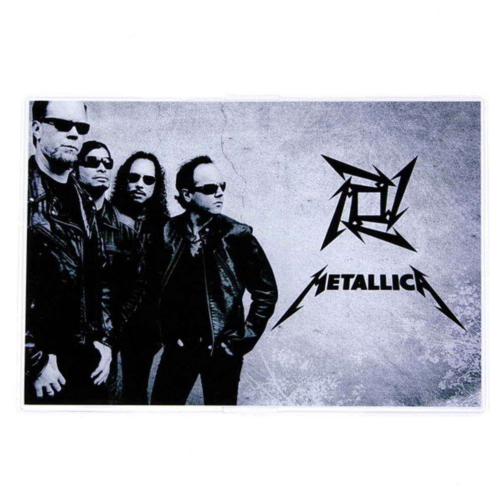 Обложка Metallica группа в косухах (112)