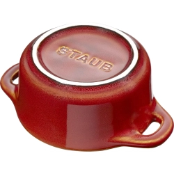 STAUB Мини-кокотница 9,5 см 200 мл каштан