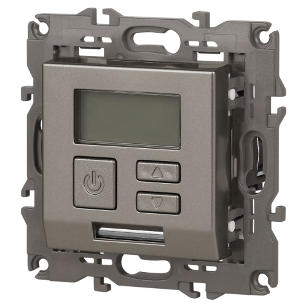 Терморегулятор ЭРА Elegance 14-4111-16 универс.230В-Imax16А, титан