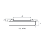 221094 Светильник ZOCCO CYL LED 9W 810LM 270G 4000K