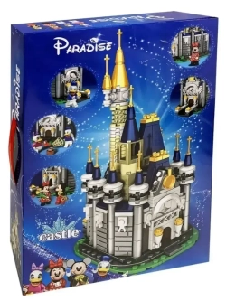 Конструктор Замок Дисней 556 деталей 918/подарок для девочки