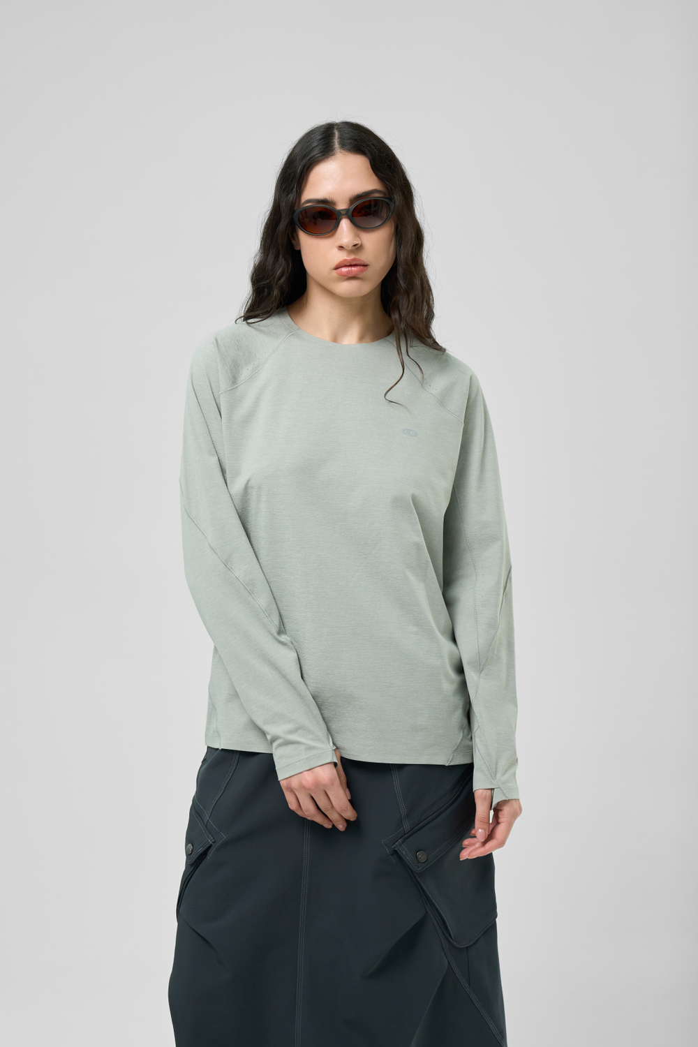 Лонгслив Nothomme Blue Monte Breathable Long Sleeve "Lichen Green"