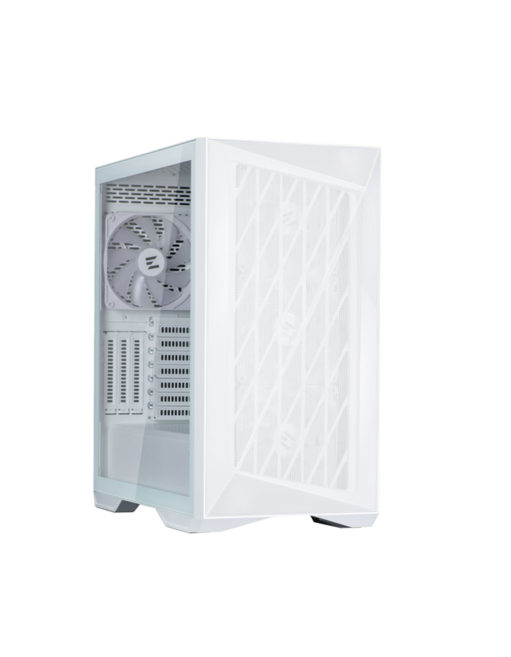 Корпус ZALMAN Z9 Iceberg MS, EATX, WHITE, WINDOW, 4x3.5", 5x2.5", 2xUSB2.0, 2xUSB3.0, 1xUSB 3.1 Gen2 Type-C, FRONT 3x140mm ARGB, REAR 1x140mm ARGB