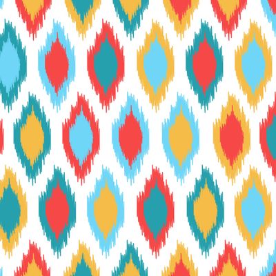 узбекский абстрактный узор - икат