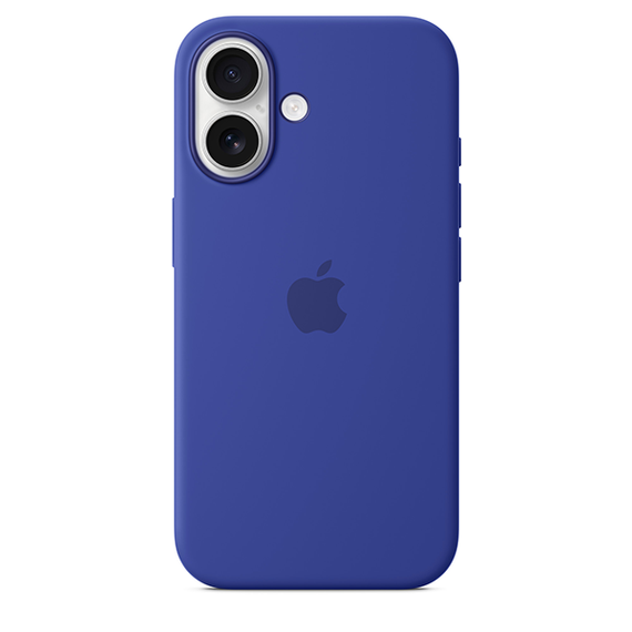 Чехол Apple iPhone 16 Silicone Case with MagSafe Ultramarine MYY63