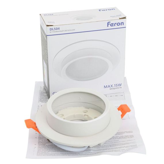 Встраиваемый светильник Feron DL504 51101