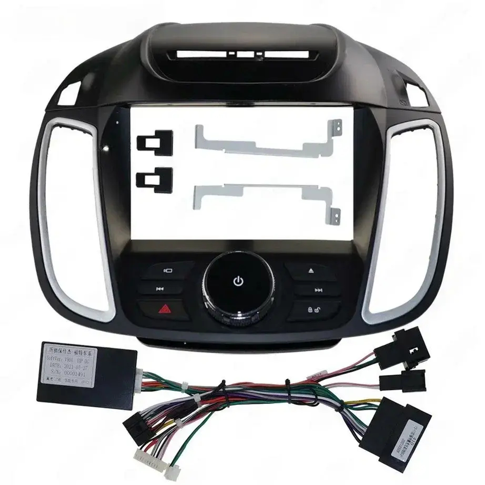 Магнитола для Ford Kuga 2 2012-2019 (без SYNC 3) - Carmedia SF-9203-1 QLed, Android 13, TS20, CarPlay, SIM-слот