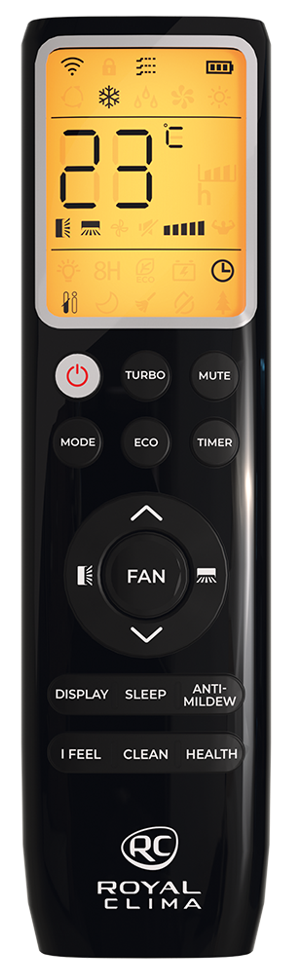 Инверторная сплит-система серии ROYAL SUPREMO NERO FULL DC EU Inverter RCI-RSN40HN (комплект)