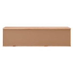 Полка навесная с 2 секциями Хемнэс Hemnes/ Кымор, 124х34х37 см, черный/светло-коричневый