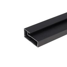 Профиль рамочный FP.19 широкий 45 мм L=3000, Черный матовый