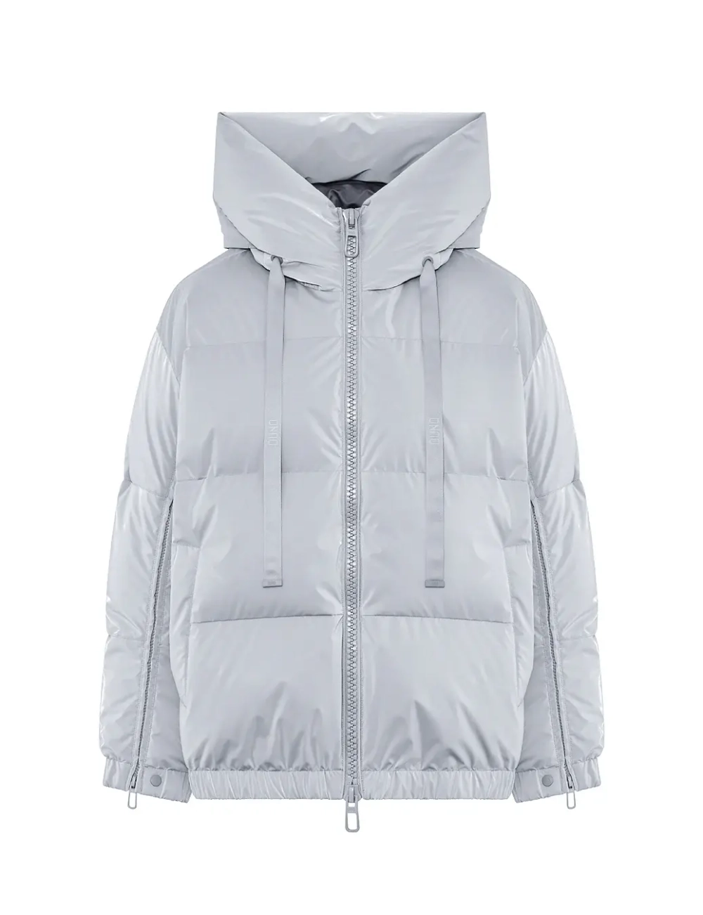 Куртка жен. DUNO Glossy Gavia 437 серебро