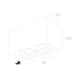 Светильник потолочный Arte Lamp Pictor A5654PL-2WH