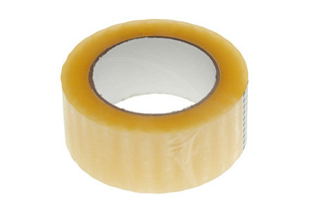 Клейкая лента упаковочная 48ммх120м 45мкм прозрачная ТР