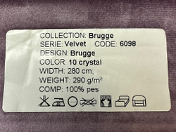 Бархат Brugge crystal (Брюгге кристал) 10