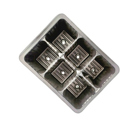 Кассета для рассады 6 ячеек мини 168х123, V-155мл