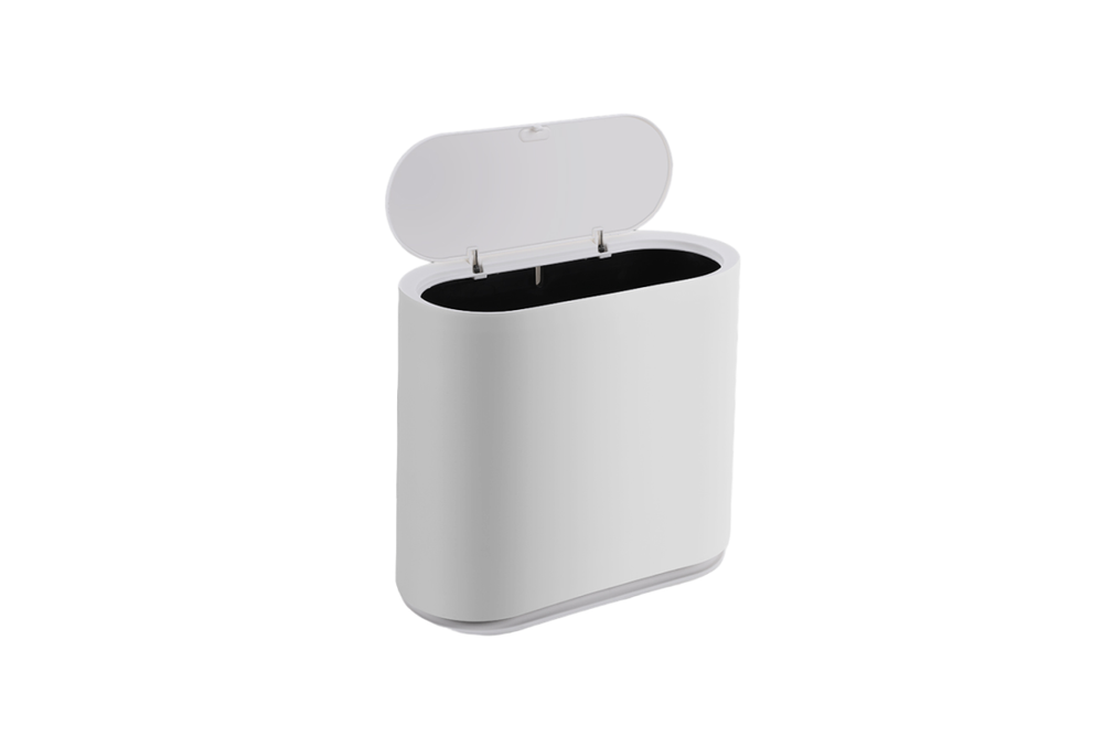 Ведро для мусора Home One белое