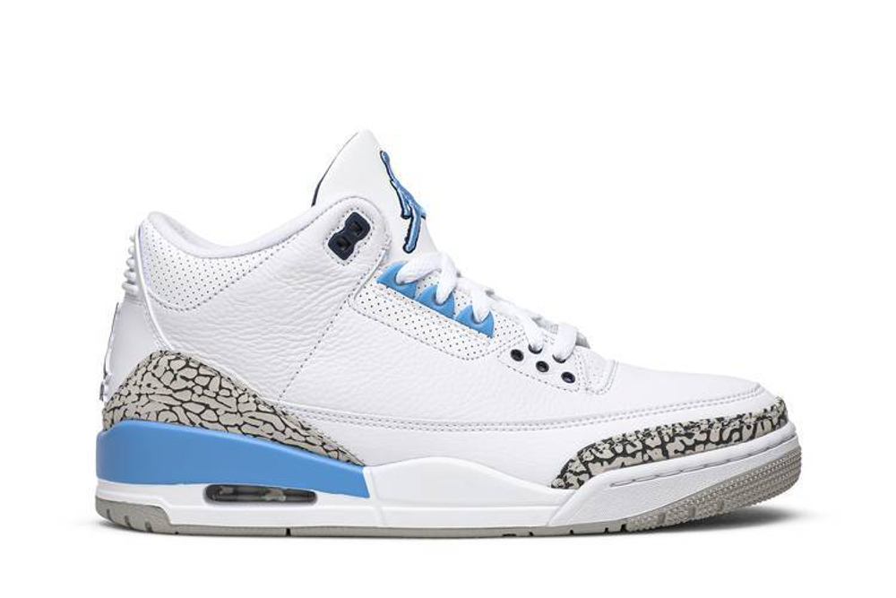 Кроссовки Jordan Air Jordan 3 Retro "Unc Tpu