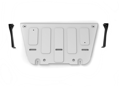 Защита ЭУР Rival для Voyah Free 2023-н.в., алюминий 3 мм, с крепежом, штампованная, 333.9303.1