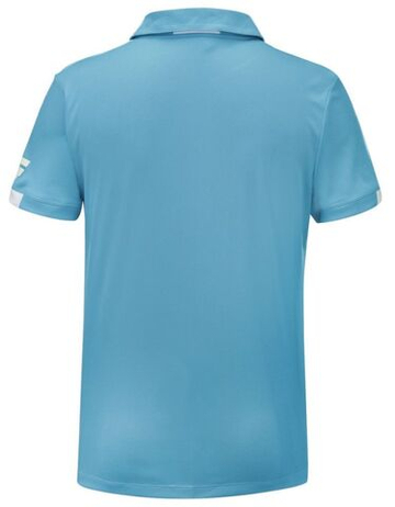 Мужское теннисное поло Babolat Play Polo Men - Бирюзовый