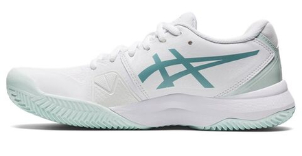 Женские Кроссовки теннисные Asics Gel-Challenger 13 Clay - white/smoke blue