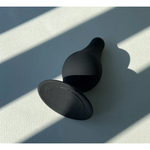 Анальный плаг SILEXD MODEL 2 черный L (10,2х4,5 см)