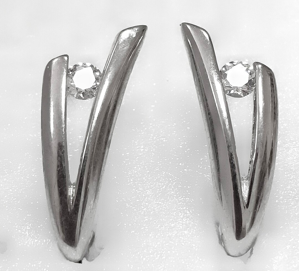 Ювелирные серьги Эстерелла,серебро 925 пробы