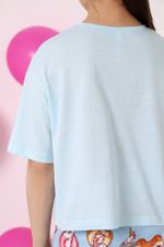 Пижама для девочки Единопончик-3 Виотекс ГОЛУБОЙ