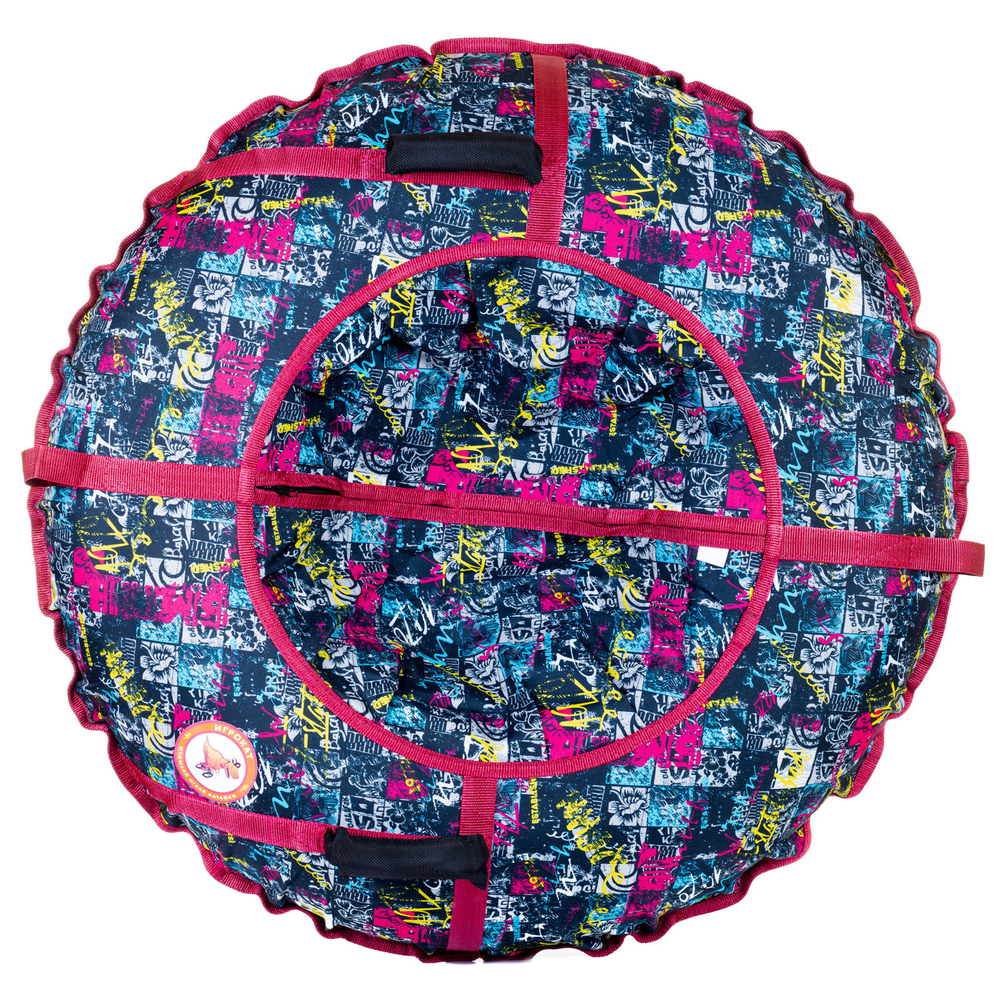 Тюбинг Игрокат Граффити квадрат - 110 см.