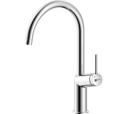 Смеситель для кухни Minima LM3805C с высоким поворотным изливом, хром Lemark