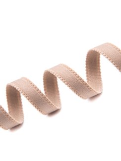 030 612/10 Бретель матовая Lauma 10 мм, кофе с молоком 030