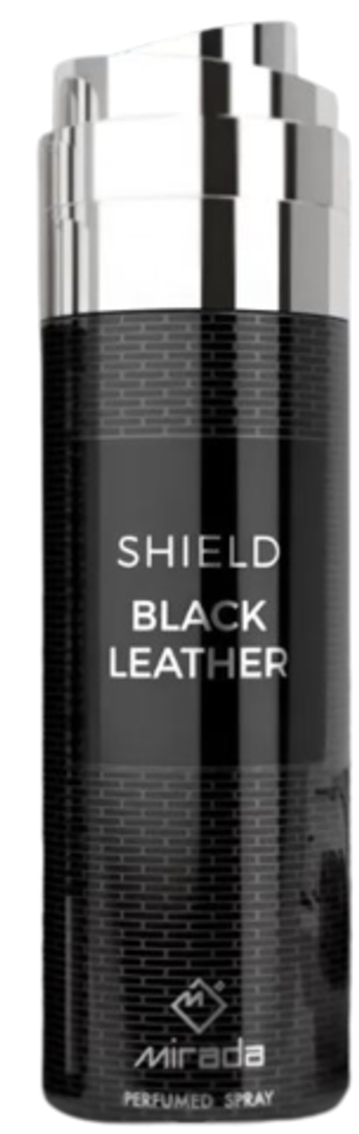 Mirada Дубай Парфюмированный дезодорант Shield Black Leather 200мл