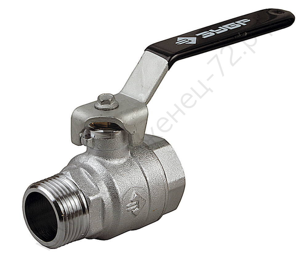 ЗУБР d 1″, ручка-рычаг, Шаровой кран (4-51321-C-1)