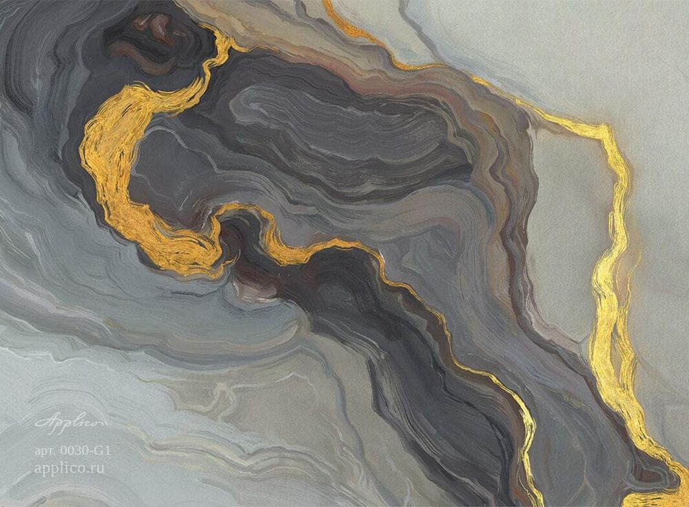 Бесшовная фреска Оро 0030-G1, 2,7 м (Ширина 4 м)