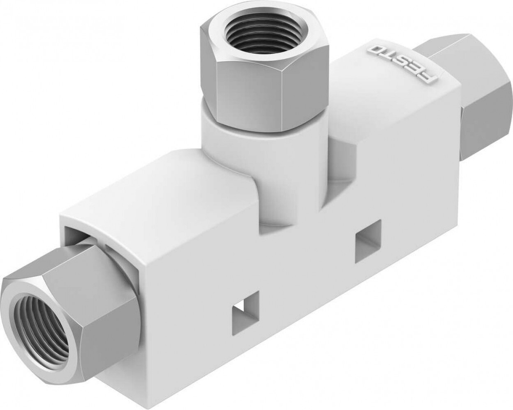 Эжектор базовый вакуумный пневматический Festo VN-10-H-T3-PI4-VI4-RI4