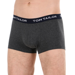 Мужские трусы боксеры набор 3в1 (красные, темно-серые, синие) Tom Tailor 70162/6061 430