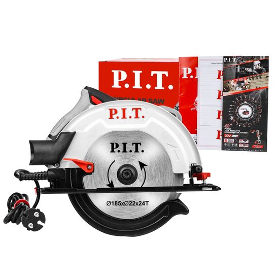 Пила дисковая "PIT" PKS185-C3