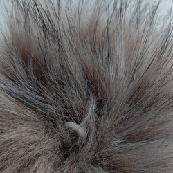 Помпон из искусственного меха "Соболь" d=13 см