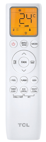 Мульти сплит система TCL на 2 комнаты (20+20 кв.м.) T-PRO