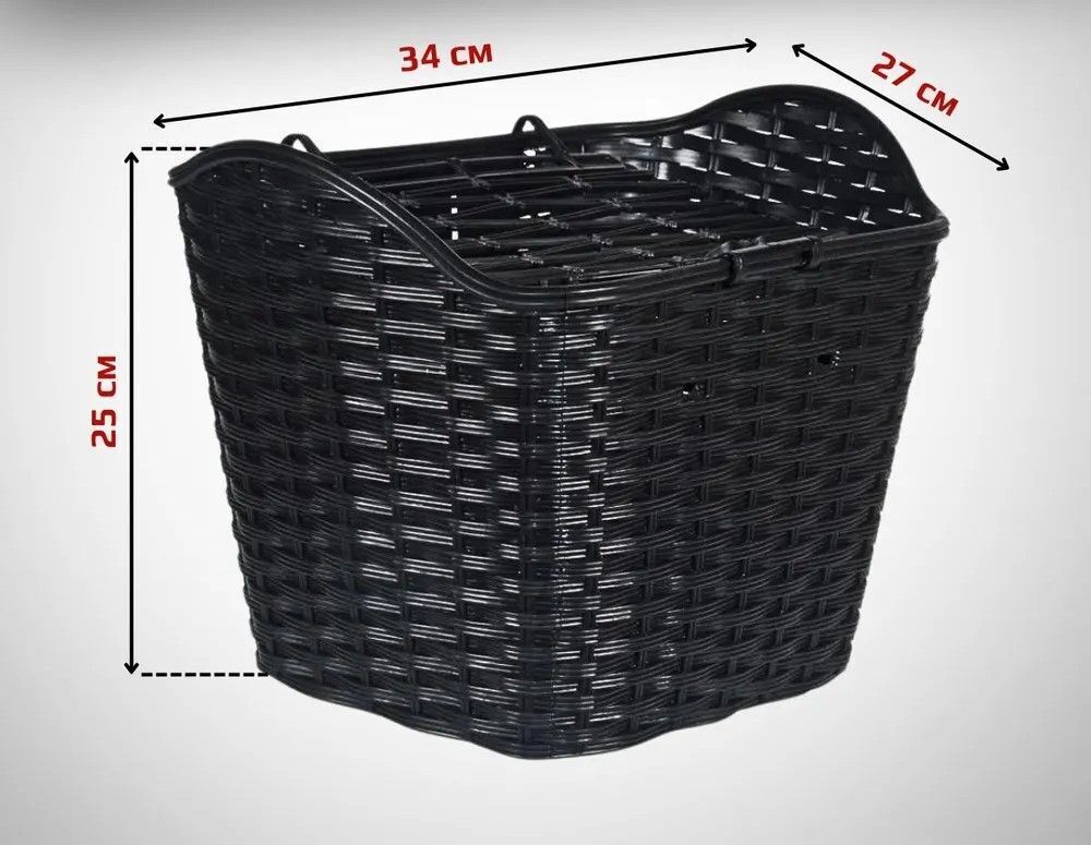 Корзина пластиковая для электровелосипедов самокатов