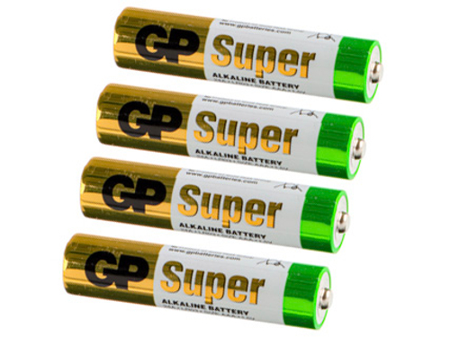 Батарейки GP Super BY Original тип ААА (4шт/уп)