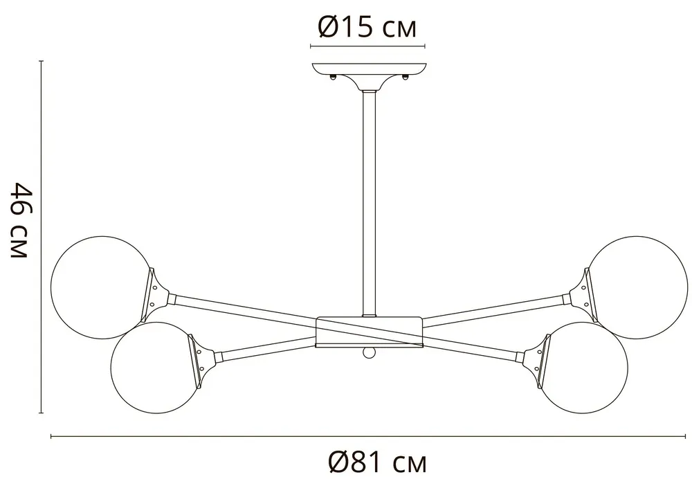 Потолочная люстра Arte Lamp MARCO
